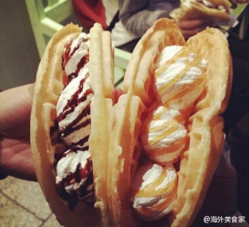 Ice Cream Waffle华夫饼