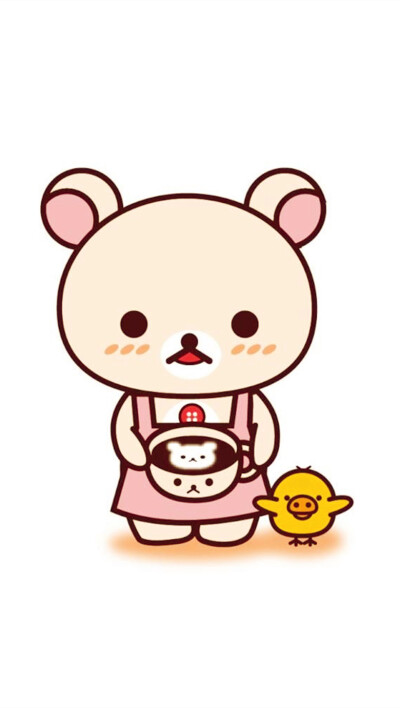 iPhone 壁纸 轻松熊 rilakkuma