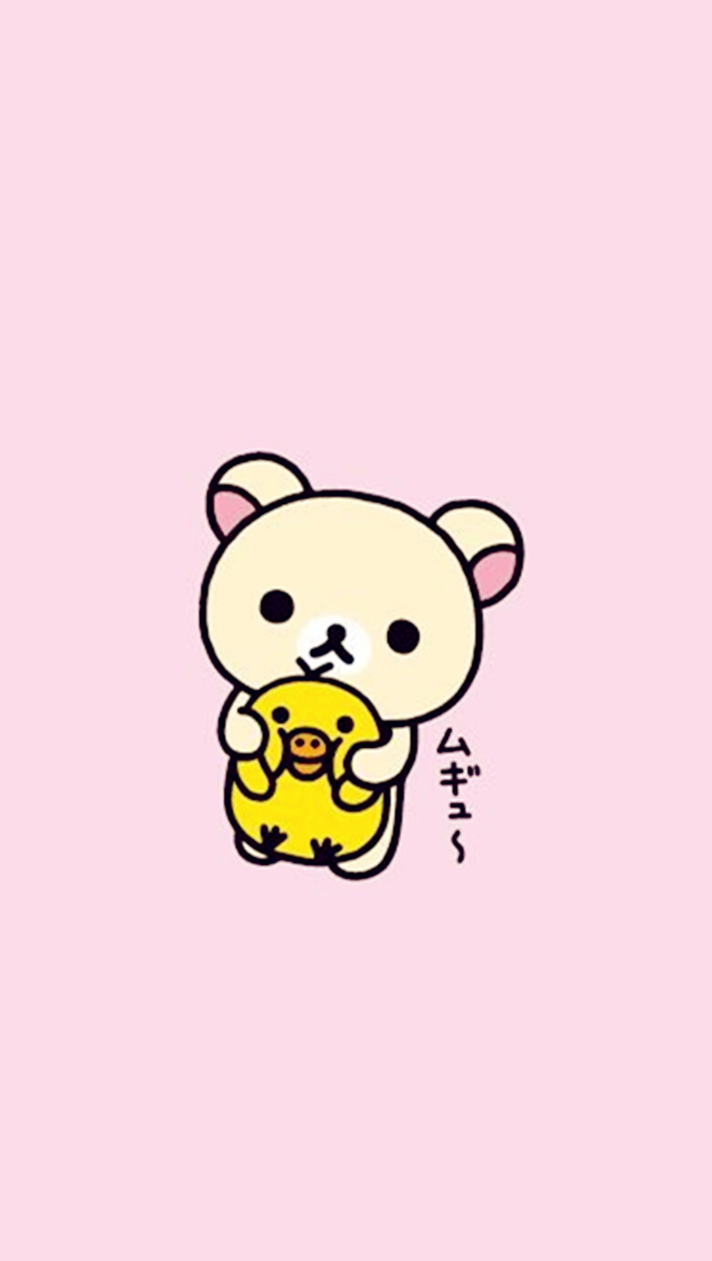 iPhone 壁纸 轻松熊 rilakkuma