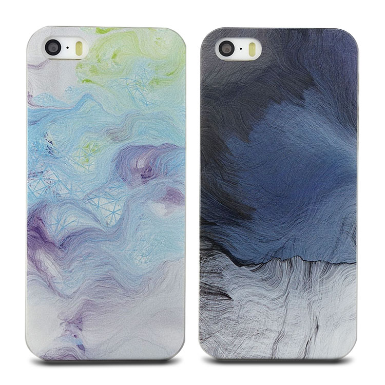 幻iphone55S苹果手机壳保护套5s文艺创意色彩磨砂硬壳