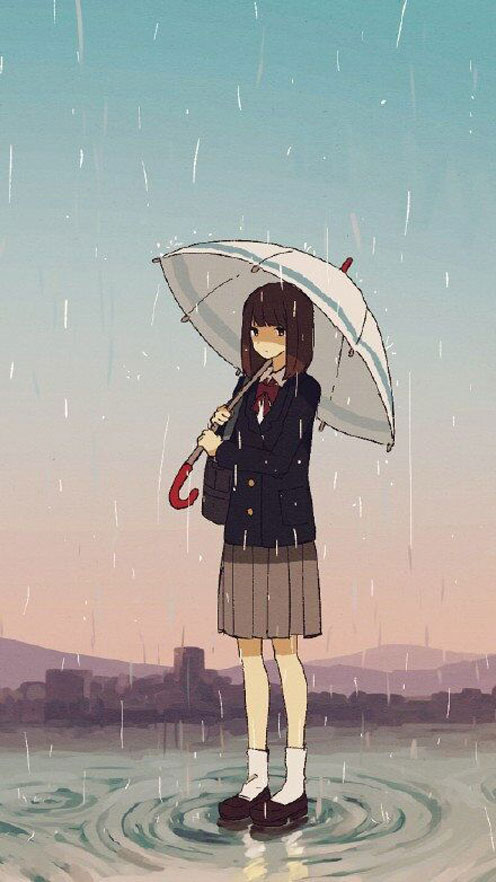 下雨天