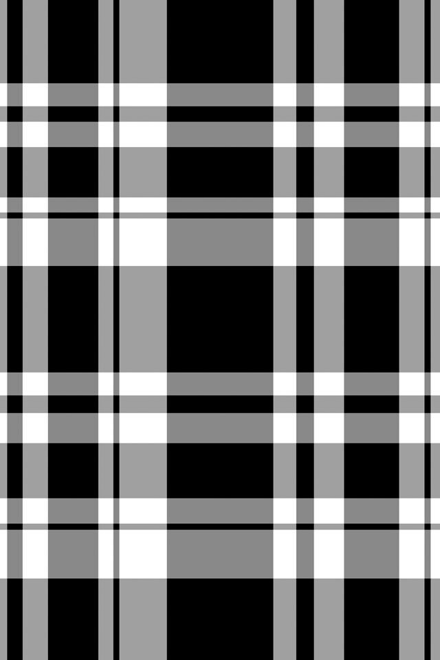 简约 黑白 格子 壁纸