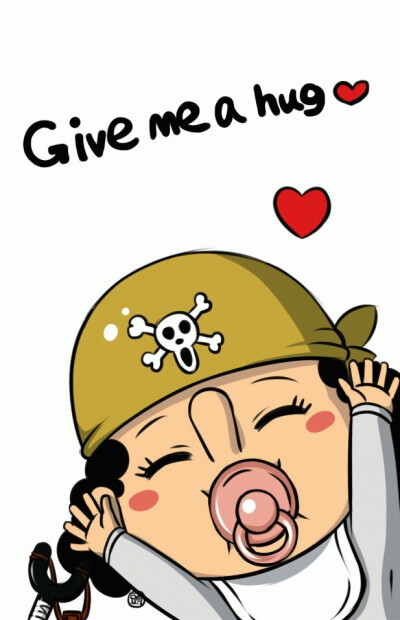  海贼王奶嘴求拥抱系列