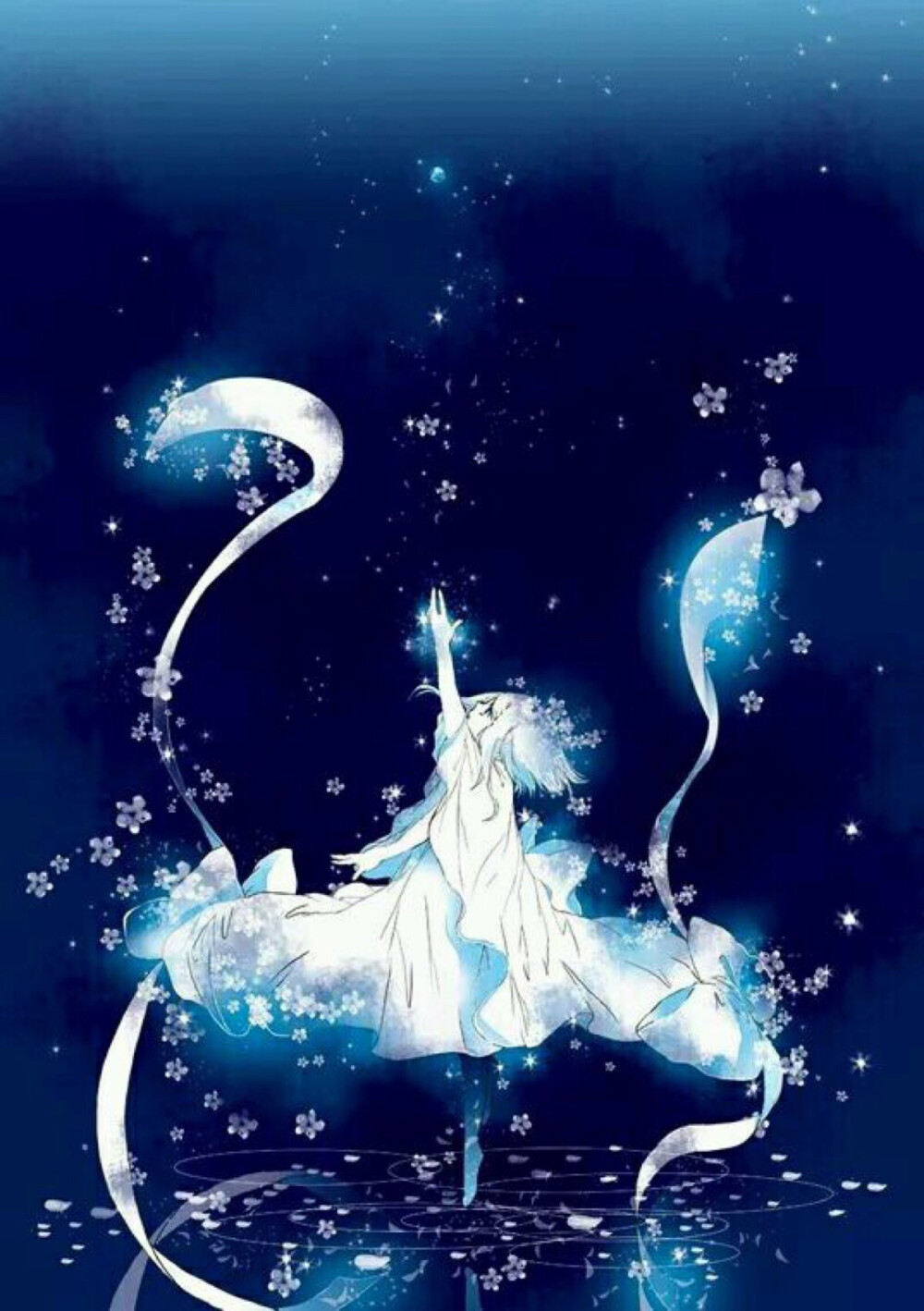 画师kotokoto作品 唯美 梦幻 蓝色 好赞滴… - 堆糖,美图壁纸兴趣社区