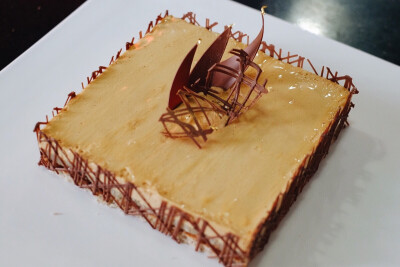 #L'a rome课程习作# 10/09/15 焦糖香蕉蛋糕entremets banane caramel