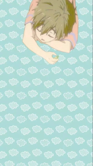 手机壁纸#平铺#橘真琴#free#男子游泳部#大天使一生推