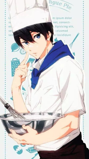 手机壁纸#平铺#七濑遥#free#男子游泳部#小海豚超傲娇OUO