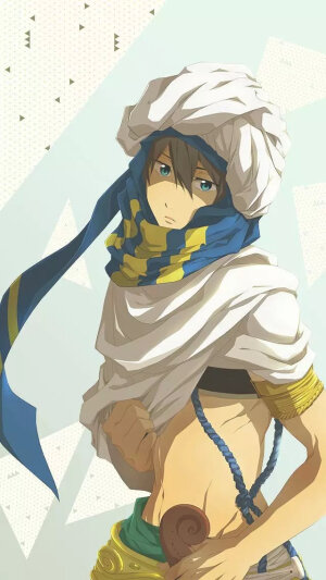 手机壁纸#平铺#七濑遥#free#男子游泳部#小海豚超傲娇OUO