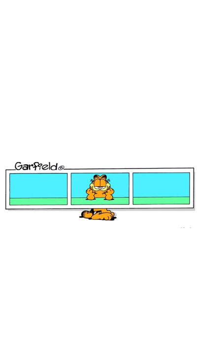 iPhone 壁纸 加菲猫 Garfield