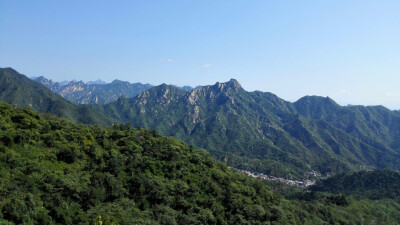 北京怀柔 慕田峪长城景观