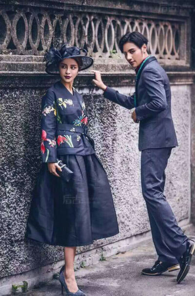 暗黑系情侣写真 婚纱照