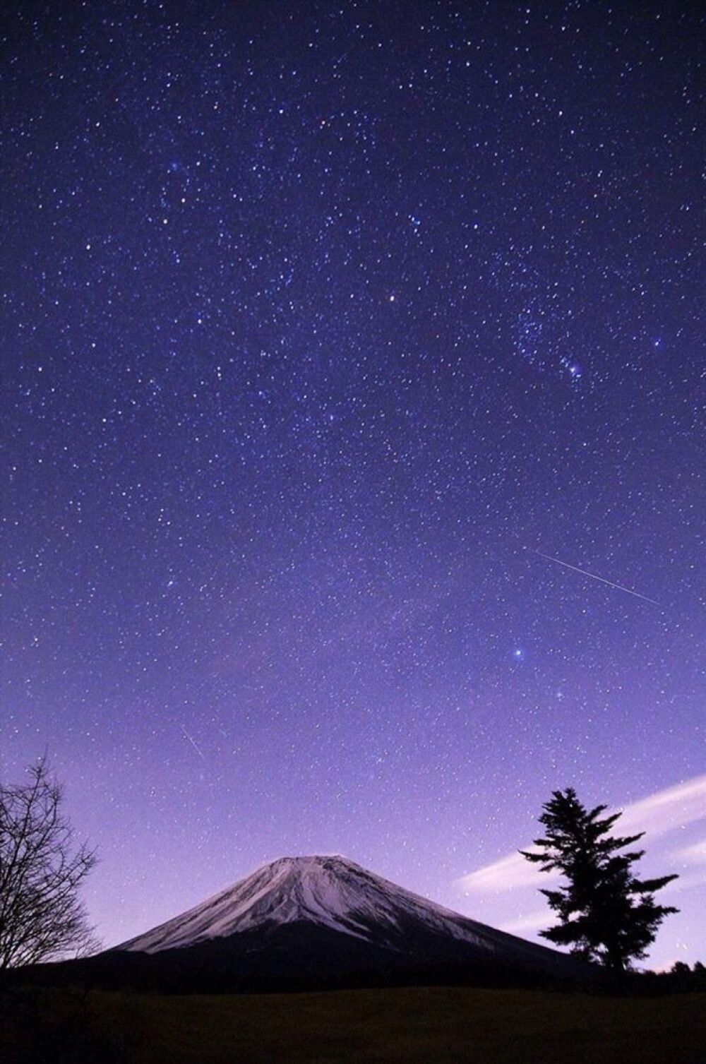 唯美星空 夜景 夜空 星光 自然风景 iphone手机壁纸 唯美壁纸 锁屏