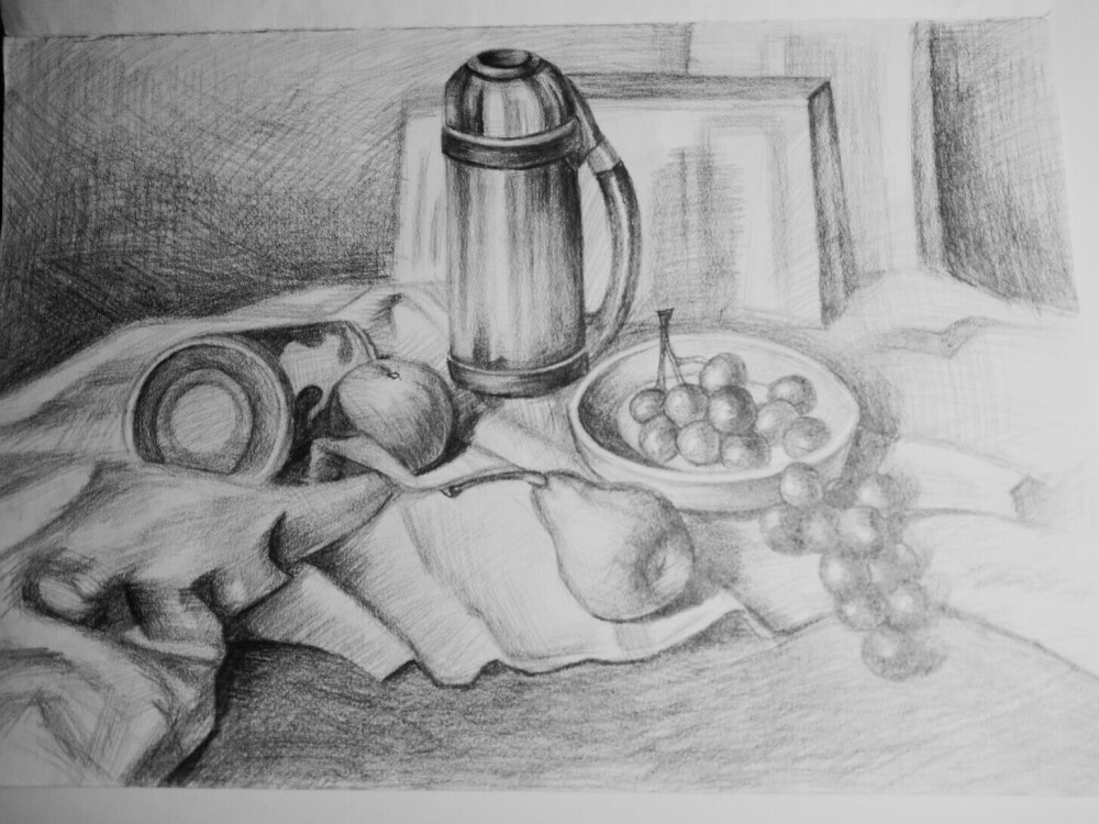 两年前画的。明天就不是我的了