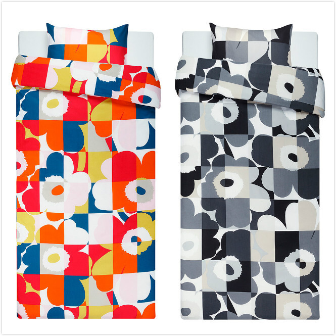  芬兰Marimekko Unikko纯棉被套 1.5X2.1米 多色