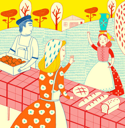 西班牙插画师、平面设计师 Carole Henaff 儿插作品