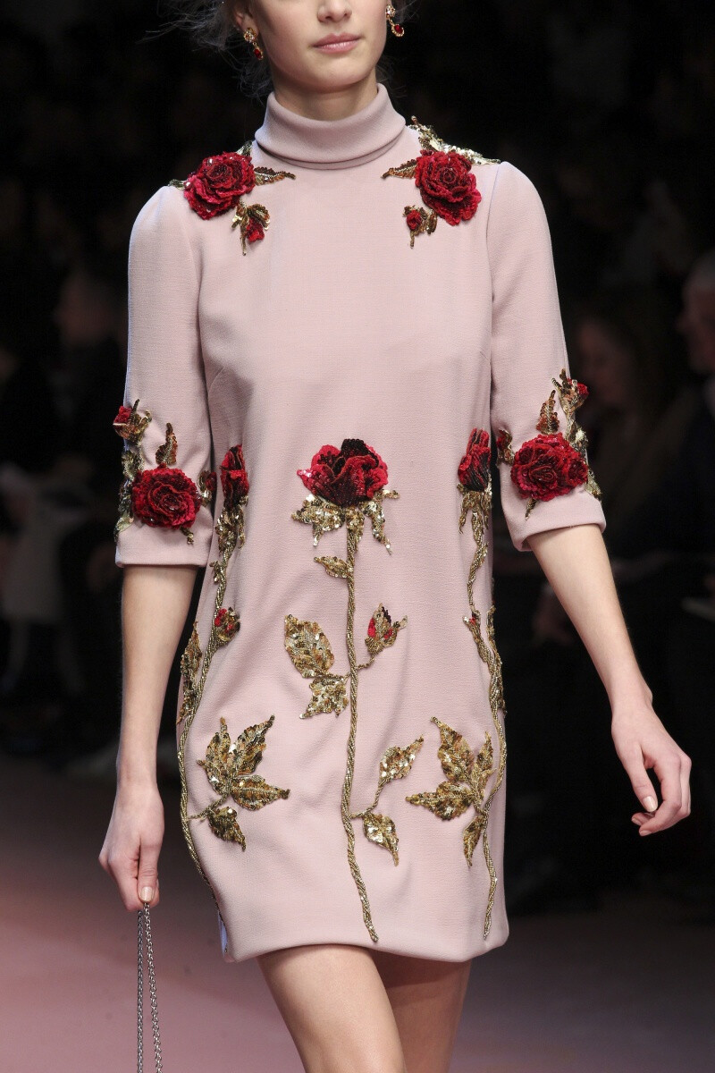 dolcegabbana2015秋冬高级成衣杜嘉班纳