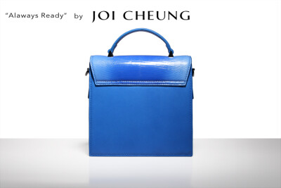 JOI CHEUNG品牌 2015 秋冬 “Always ready” 系列 single 蜥蜴蓝