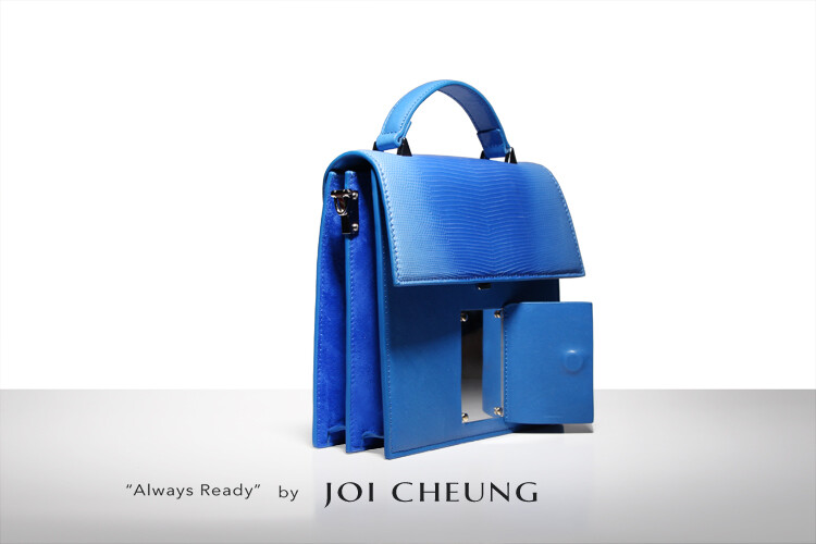 JOI CHEUNG品牌 2015 秋冬 “Always ready” 系列 single 蜥蜴蓝