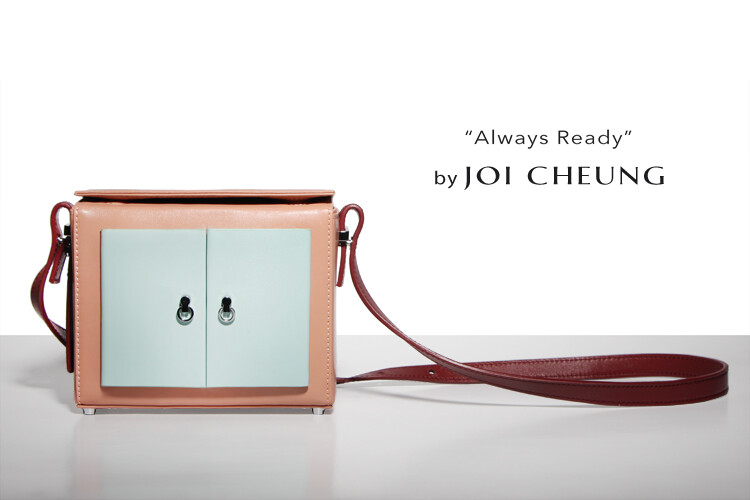 JOI CHEUNG品牌 2015 秋冬 “Always ready” 系列 double 粉蓝