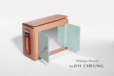 JOI CHEUNG品牌 2015 秋冬 “Always ready” 系列 double 粉蓝