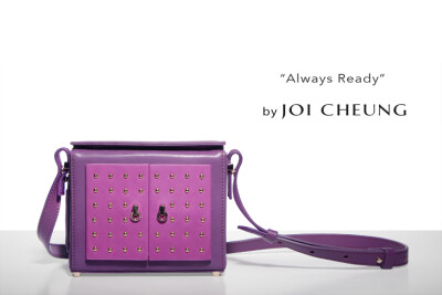 JOI CHEUNG品牌 2015 秋冬 “Always ready” 系列 double 紫