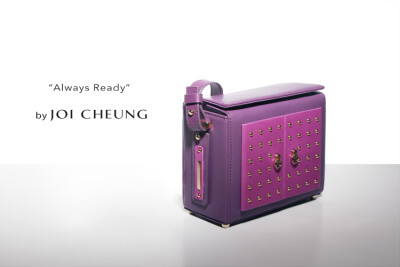 JOI CHEUNG品牌 2015 秋冬 “Always ready” 系列 double 紫