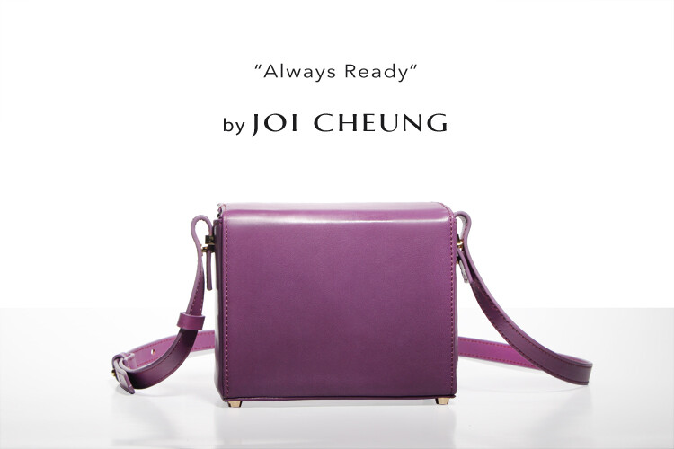 JOI CHEUNG品牌 2015 秋冬 “Always ready” 系列 double 紫