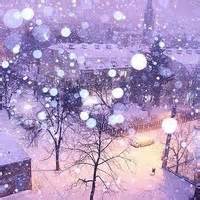 超有意境的图片～～～ 飘雪