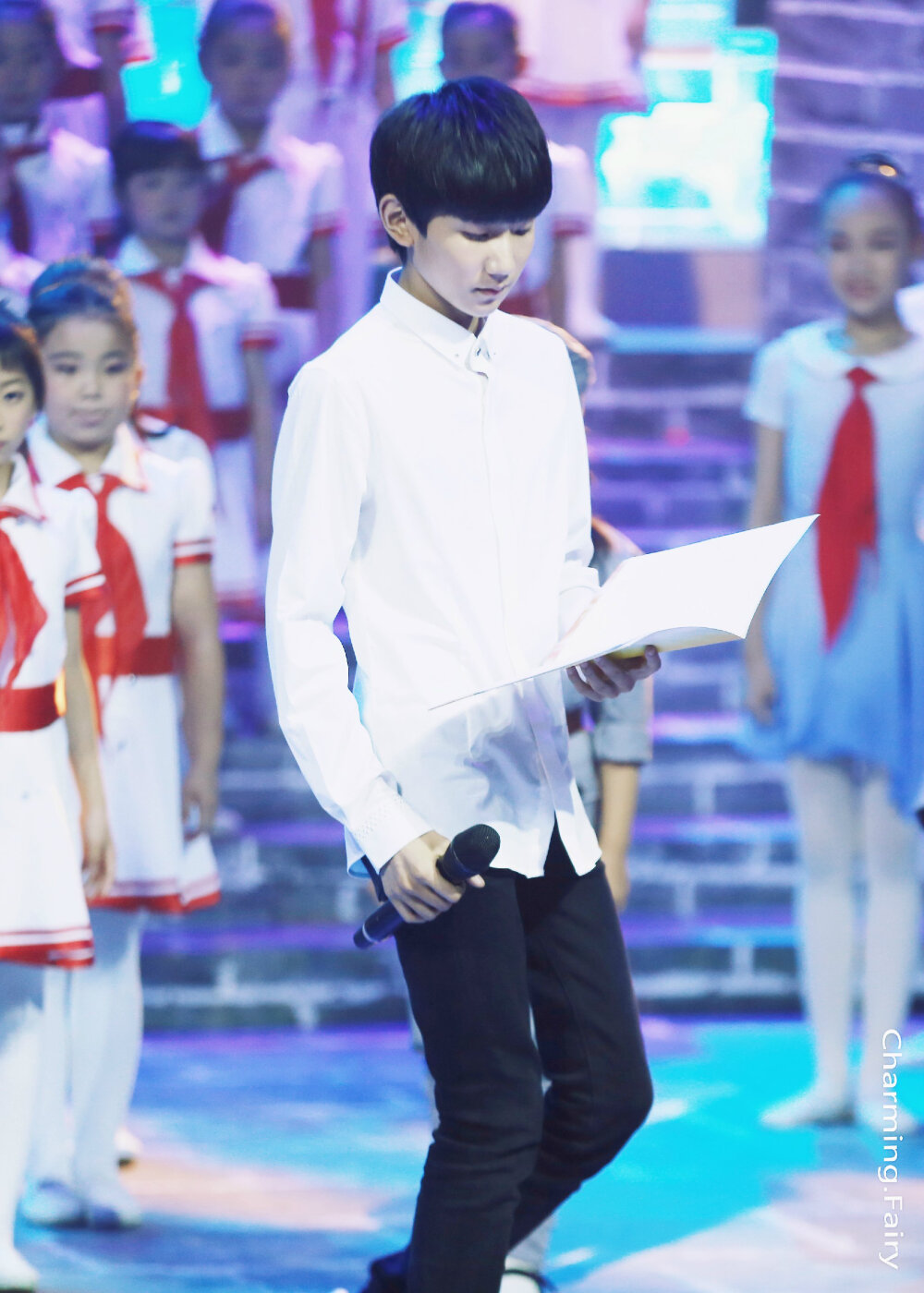 TFBOYS王源 150820 开学第一课 cr：CharmingFairy