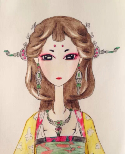 #手绘古装# @7呆呆7