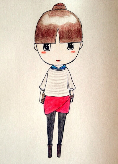 #手绘Q版# @7呆呆7。