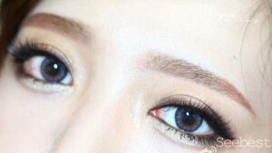 ＃美瞳＃seebest盈透灰 自然迷离的灰色  美不胜收