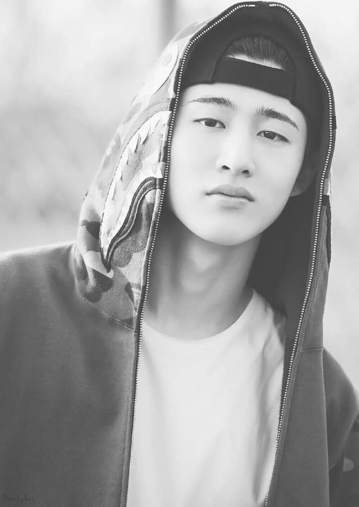 #ikon##金韩彬##B.I# 黑白 高清大图 未上色