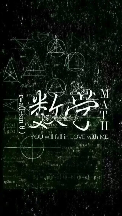 用数学说我爱你