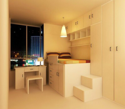小房间 超便利的收纳方式 室内设计 家装