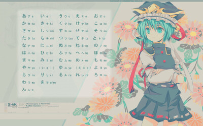 初音未来，五十音图