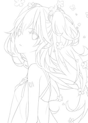 动漫线稿及橡皮章素材