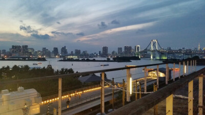 东京湾的夜景