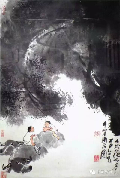 李可染 牛背闲话