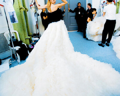 Giambattista Valli Haute Couture F/W 2015 - Backstage.