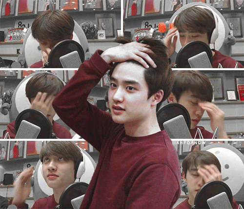 exo d.o 都暻秀 阿秀与他的头发 - 堆糖,美图壁纸巳ど缜