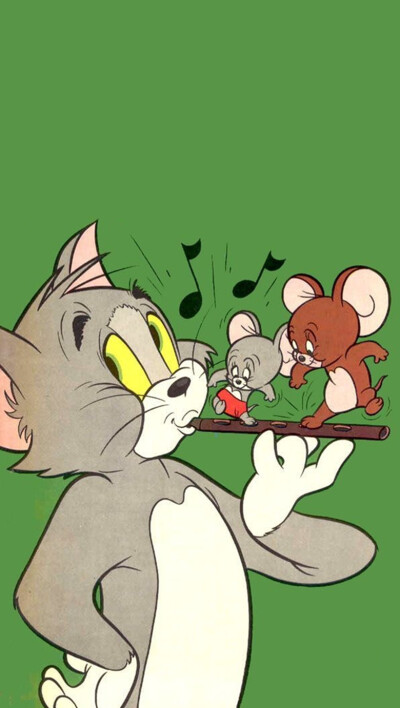 iPhone 壁纸 猫和老鼠 Tom&amp;amp;Jerry