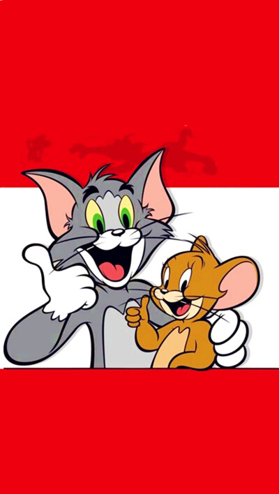 iPhone 壁纸 猫和老鼠 Tom&amp;amp;Jerry