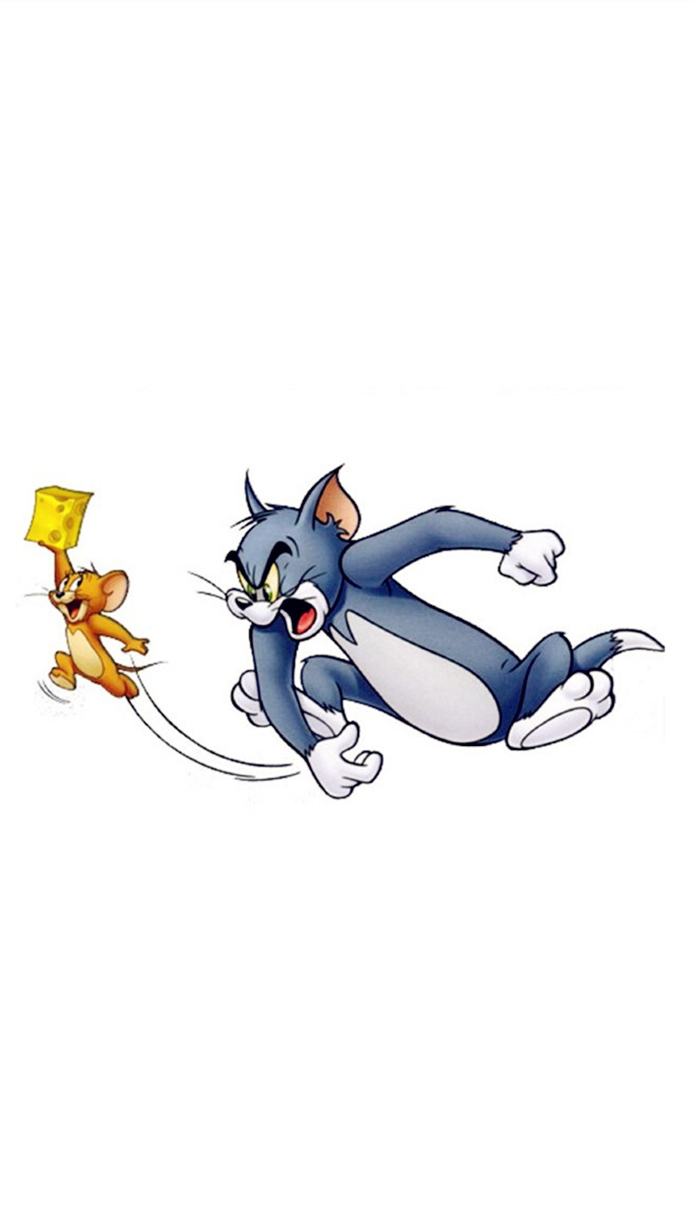 iPhone 壁纸 猫和老鼠 Tom&amp;amp;Jerry