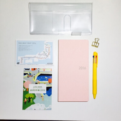 MY HOBONICHI TECHO WEEKS 2016