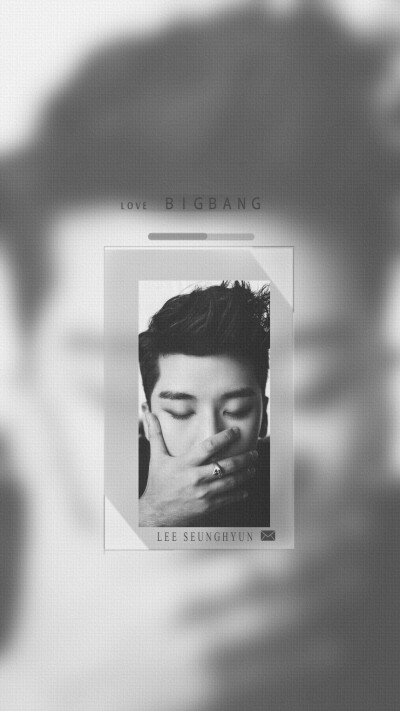 李胜贤 bigbang#sunghyun#壁纸#欧美#人物#锁屏#安卓#黑白#文字#原创高清壁纸#桌面#iphone#