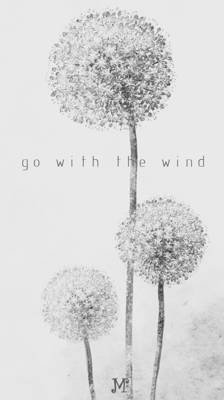 go with the wind.