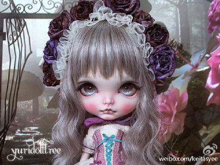 keitasyee *** yuridolltree◇カスタムブライス§バラのバレエvsmostree◇28cm自作の球体関節人形・フルセット:｢バラのバレエ｣カスタムブライスちゃんﾟ･*&amp;amp; 青バラのバレエ｣ミュジカちゃんﾟ【handmade by：mos2ree】