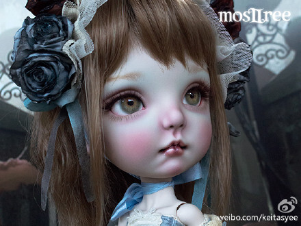 keitasyee *** yuridolltree◇カスタムブライス§バラのバレエvsmostree◇28cm自作の球体関節人形・フルセット:｢バラのバレエ｣カスタムブライスちゃんﾟ･*&amp;amp; 青バラのバレエ｣ミュジカちゃんﾟ【handmade by：mos2ree】