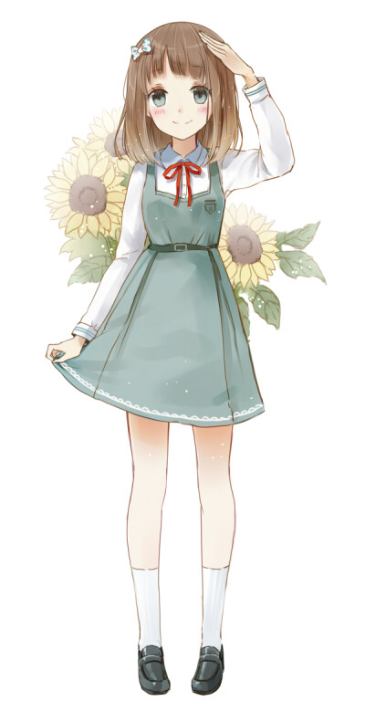 我要把它们收起来，冬天的时候送给大家。